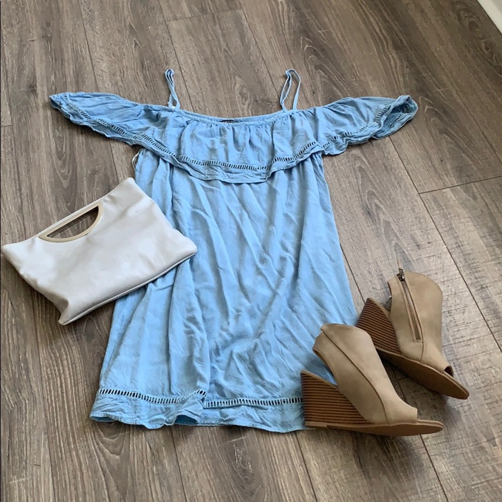 Style envy blue dress
